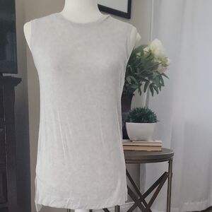 Banana Republic Light Gray Tank Top